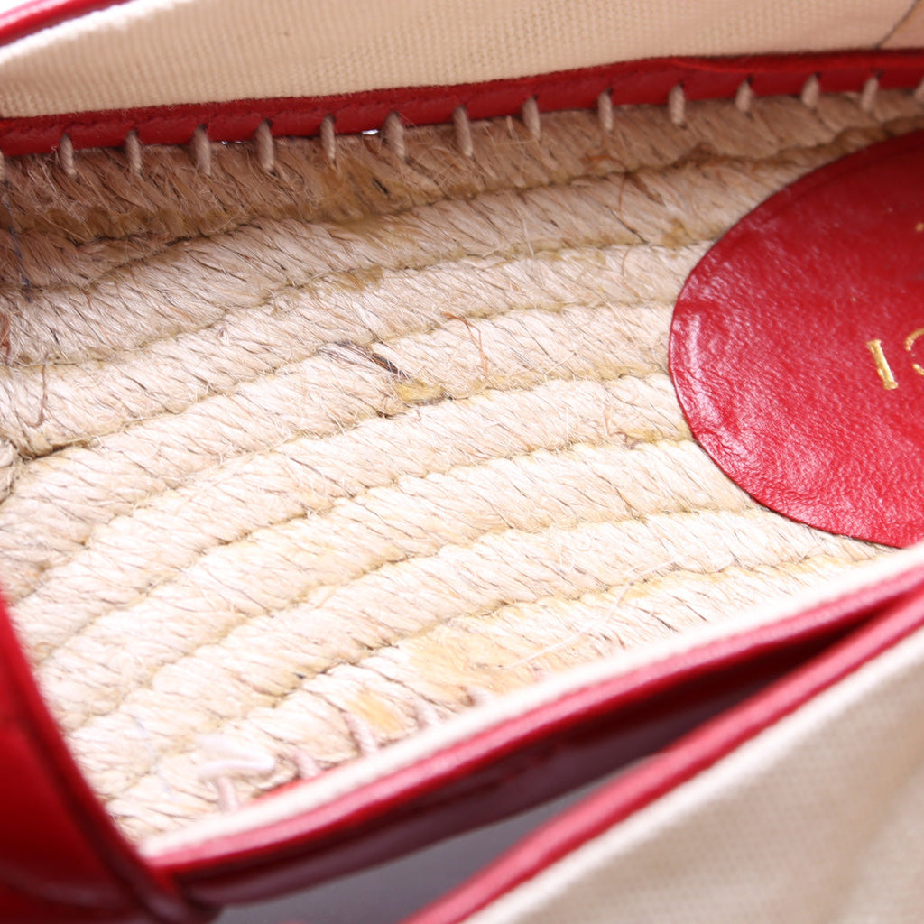 Gucci Marmont Espadrilles Size 37.5