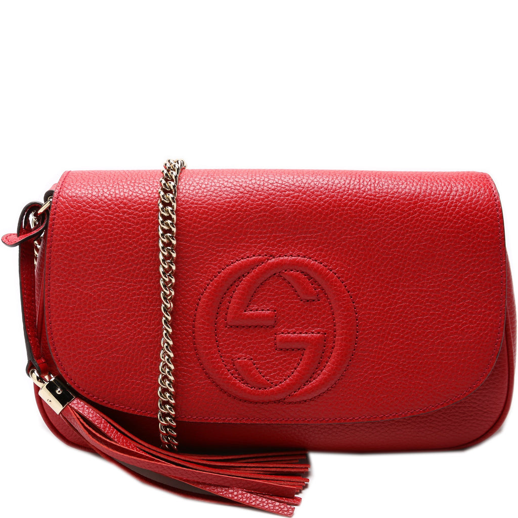 536224 Soho Chain Tassel Flap