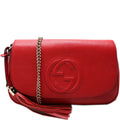 536224 Soho Chain Tassel Flap