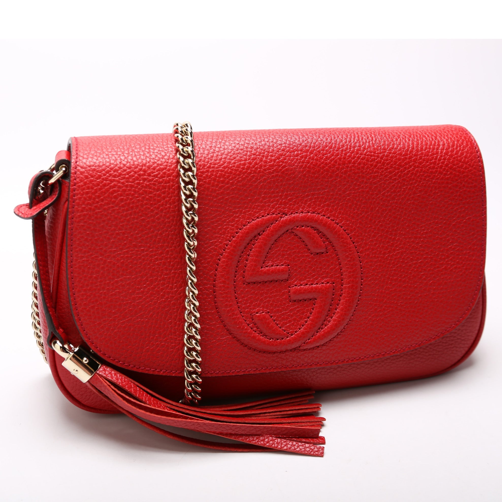 536224 Soho Chain Tassel Flap