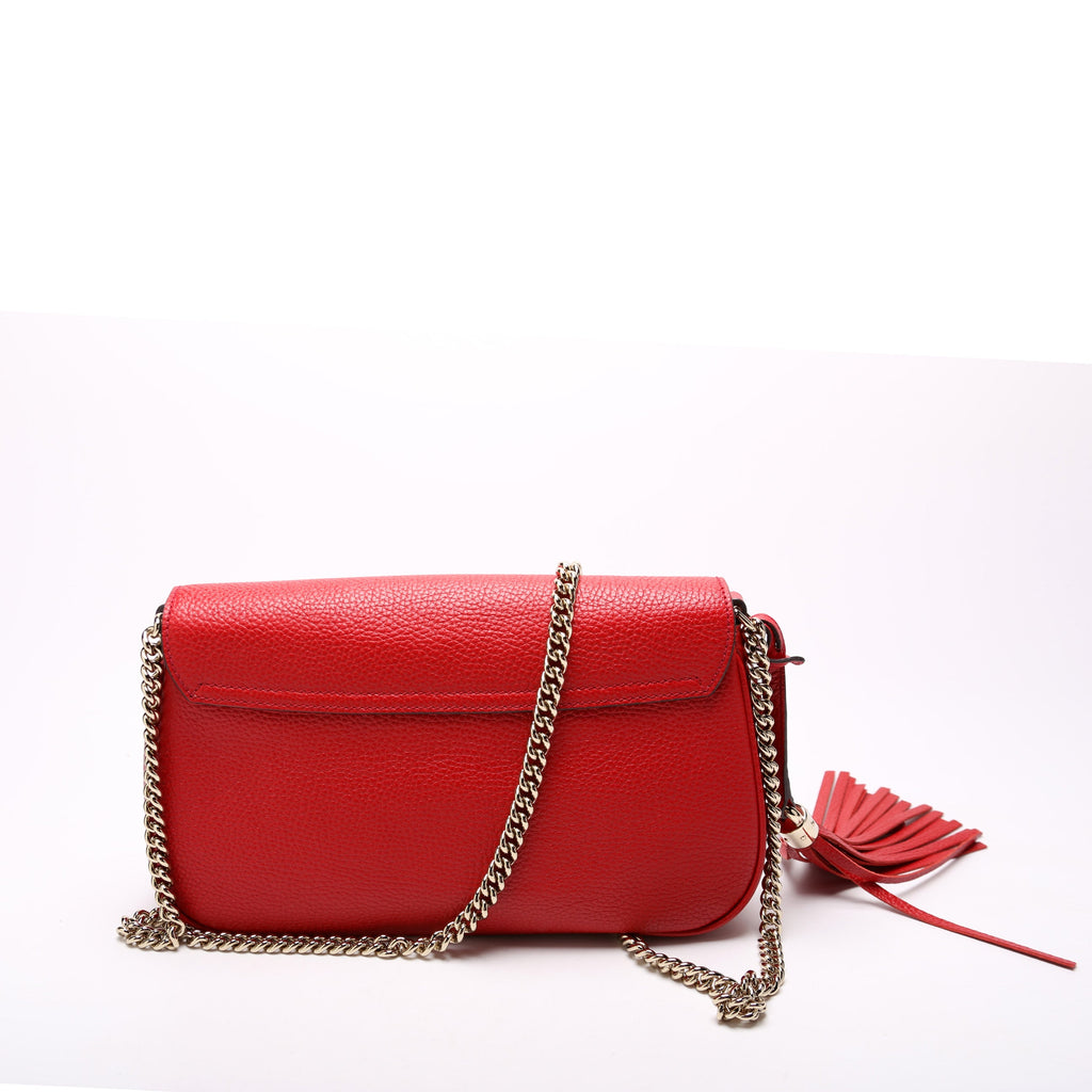 536224 Soho Chain Tassel Flap