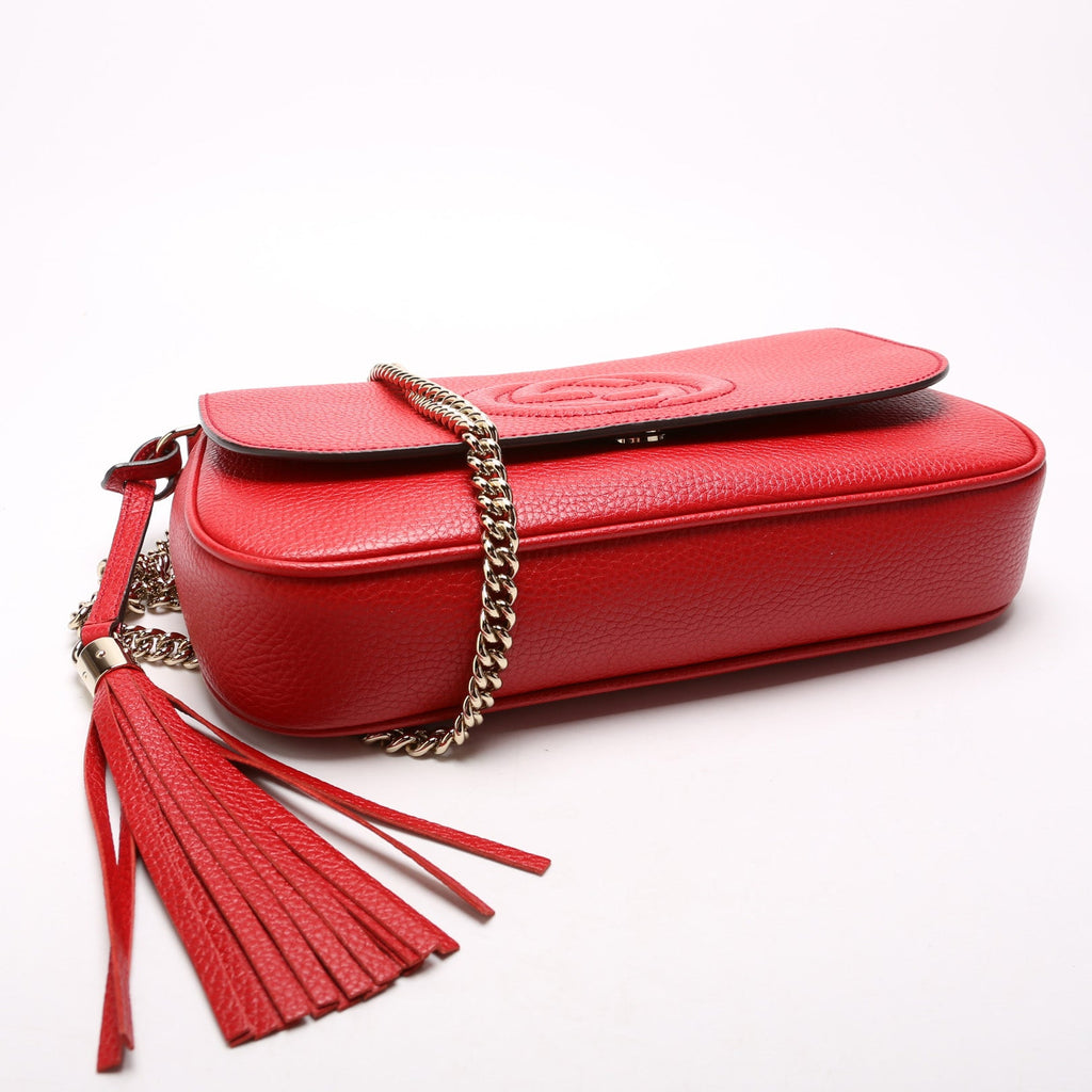 536224 Soho Chain Tassel Flap