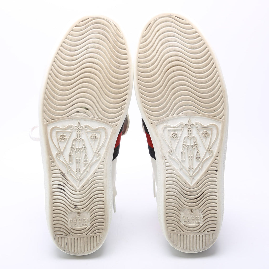 Gucci Ace Web Blind For Love Sneakers Size 37