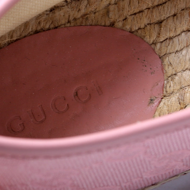 Gucci GG Espadrilles Size 38
