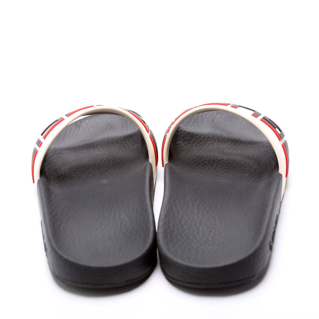 Gucci Logo Rubber Slides Size 36