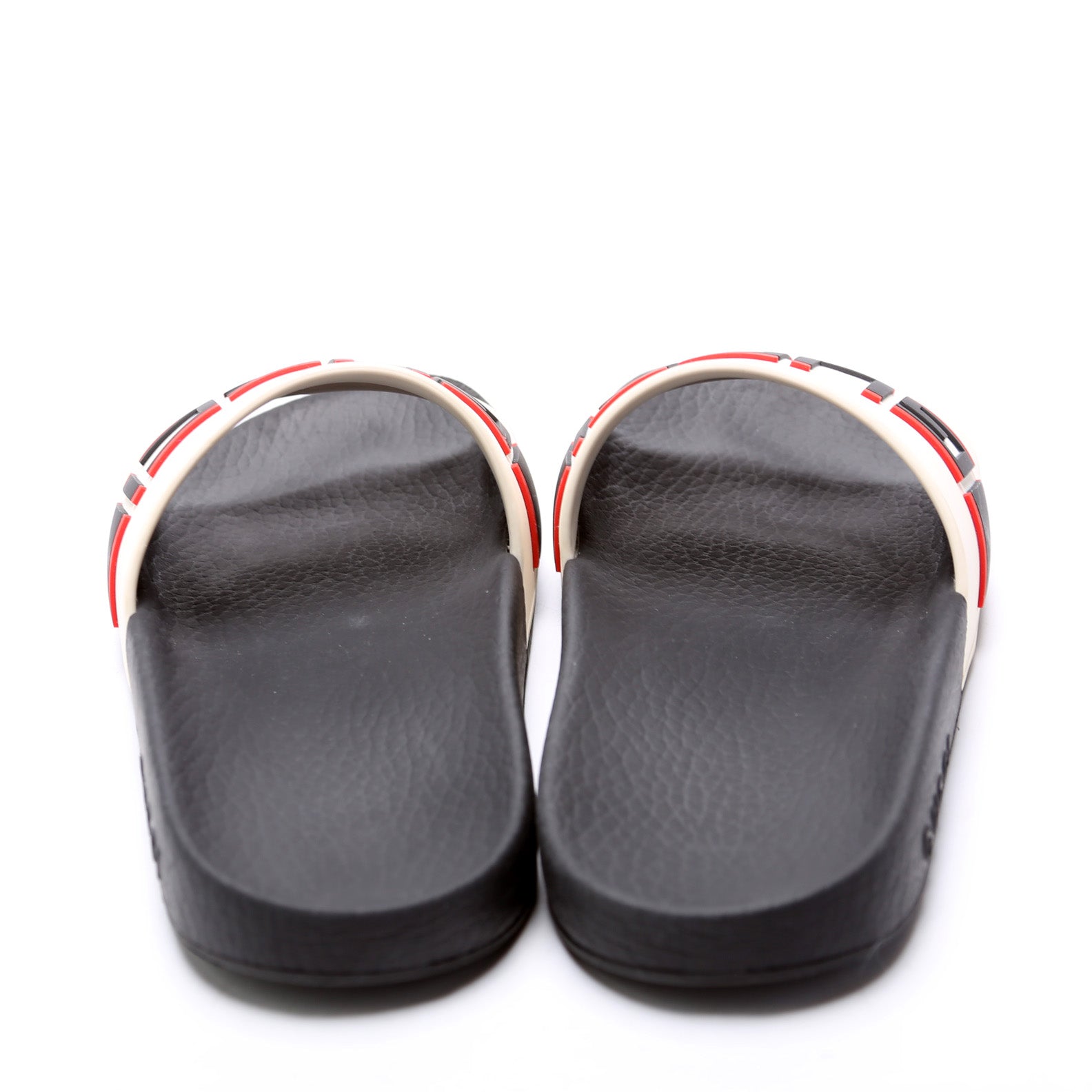 Gucci Logo Rubber Slides Size 36