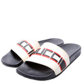 Gucci Logo Rubber Slides Size 40
