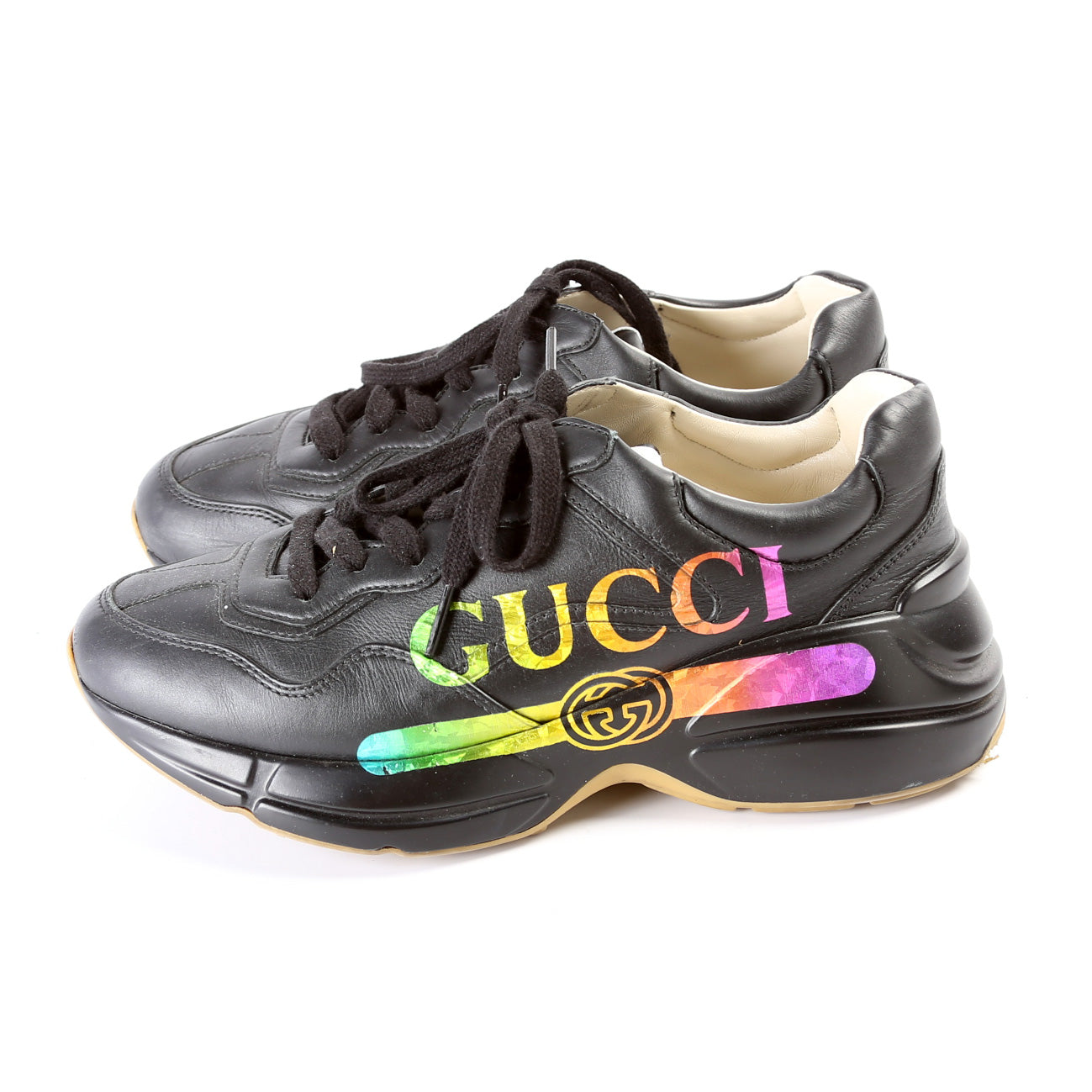 Gucci Rhyton Sneakers Size 38.5
