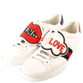 Gucci Ace Web Sneakers Size 39.5