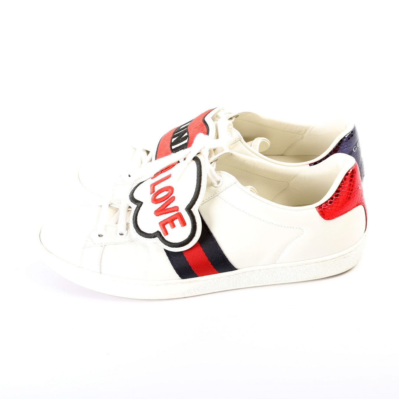 Gucci Ace Web Sneakers Size 39.5