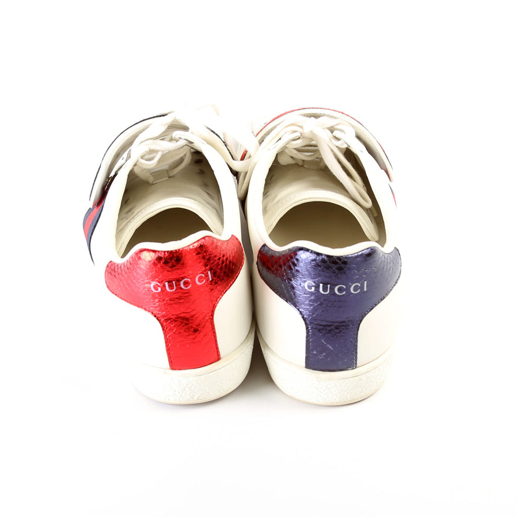 Gucci Ace Web Sneakers Size 39.5