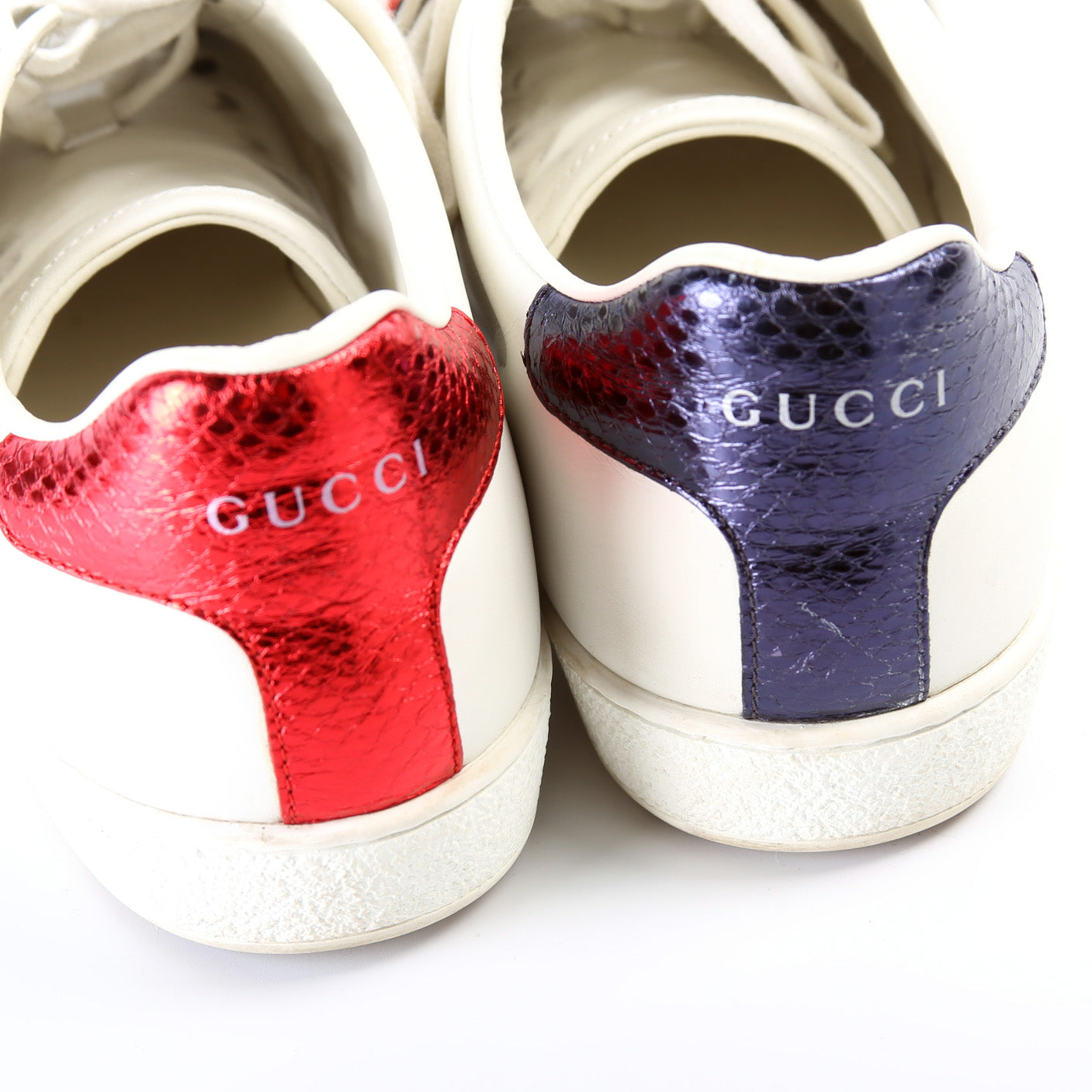 Gucci Ace Web Sneakers Size 39.5