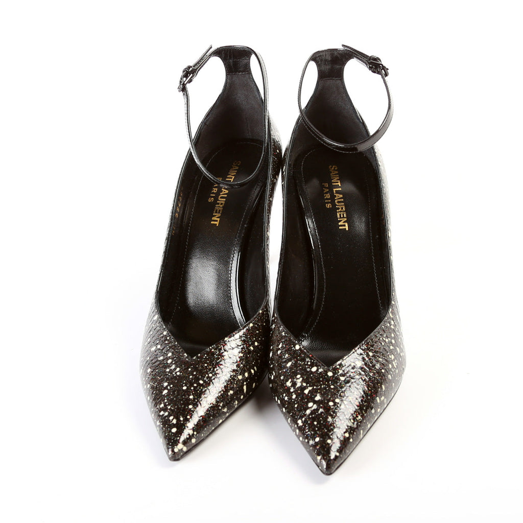 SAINT LAURENT Zoe Pumps Size 38 Black