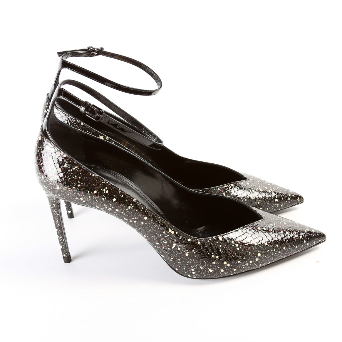 SAINT LAURENT Zoe Pumps Size 38 Black