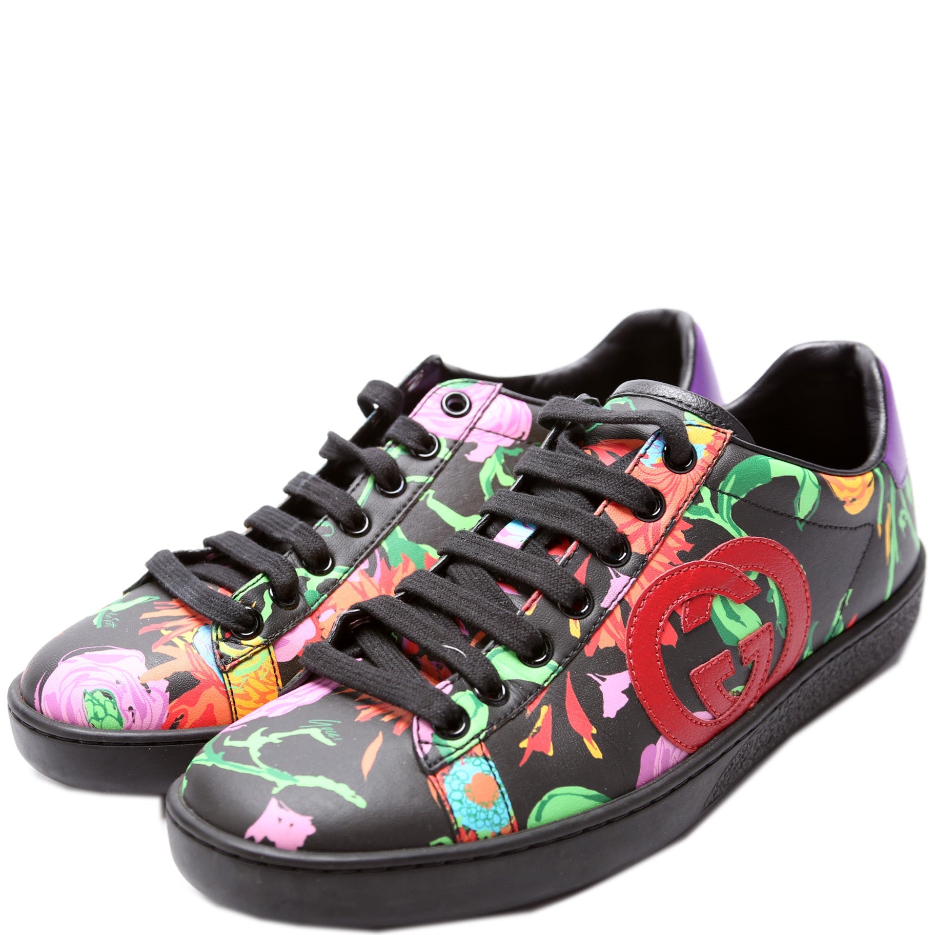 Gucci Ace Web Ken Scott Sneakers Size 37