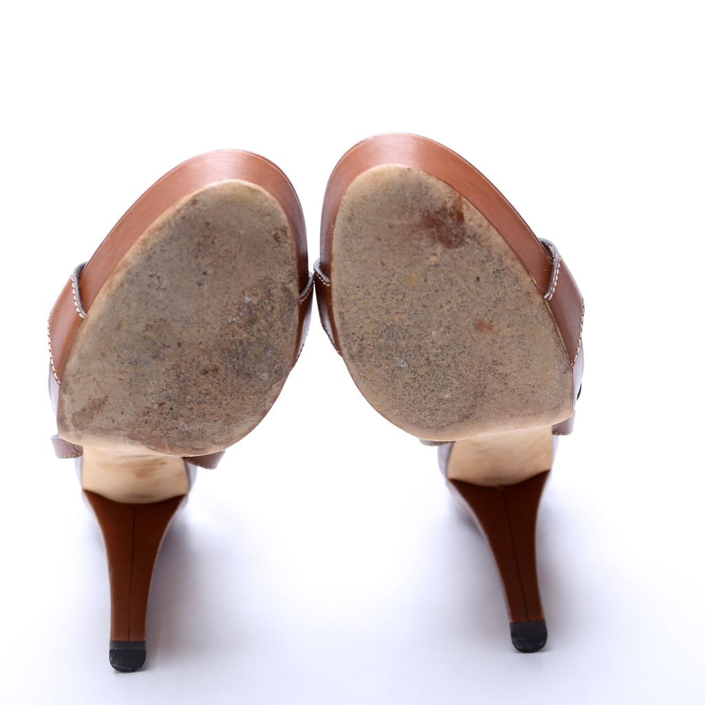 Gucci Horsebit Sandal Heel Size 38.5
