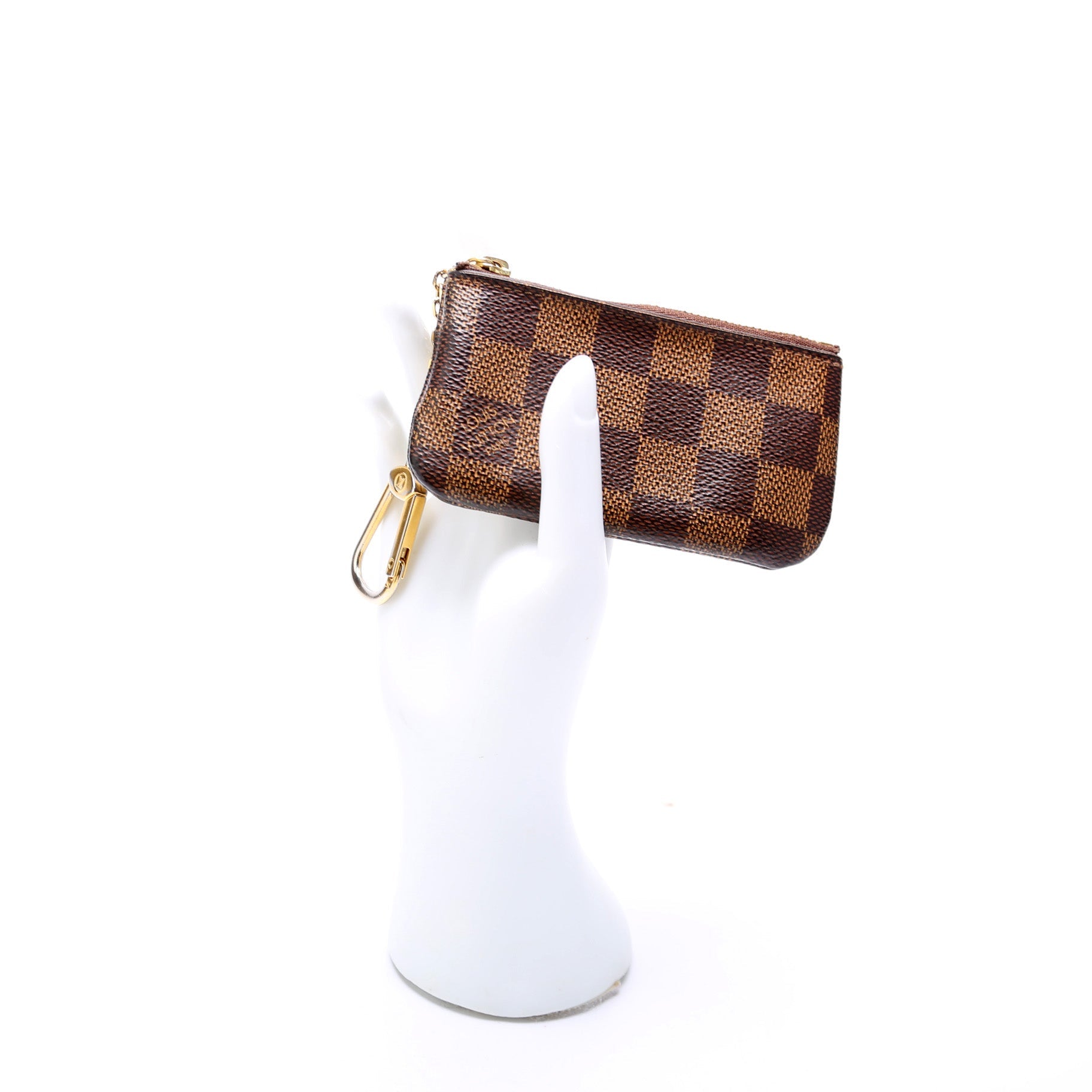 Pochette Cles Damier Ebene