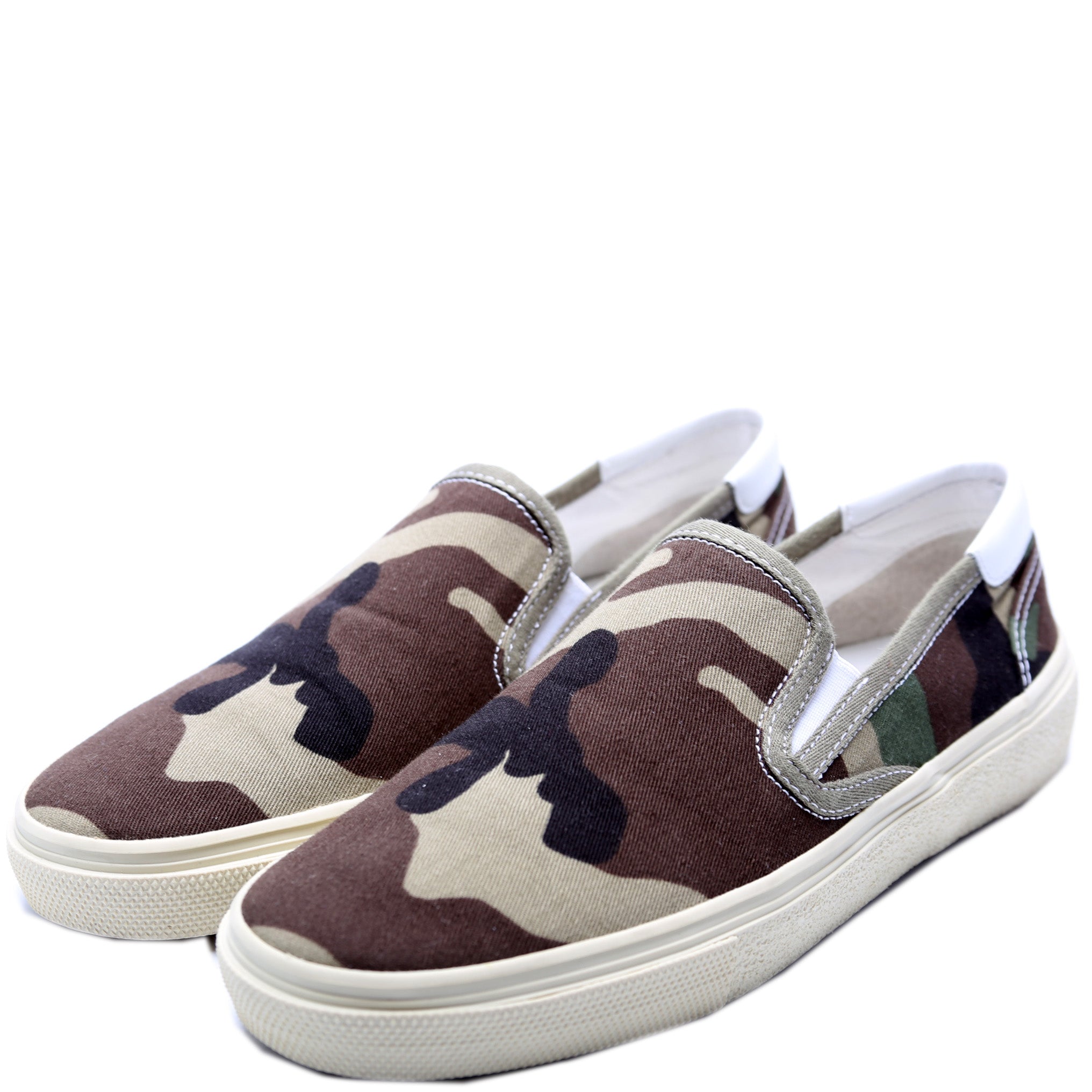 SAINT LAURENT Slip On Sneakers Size 39.5