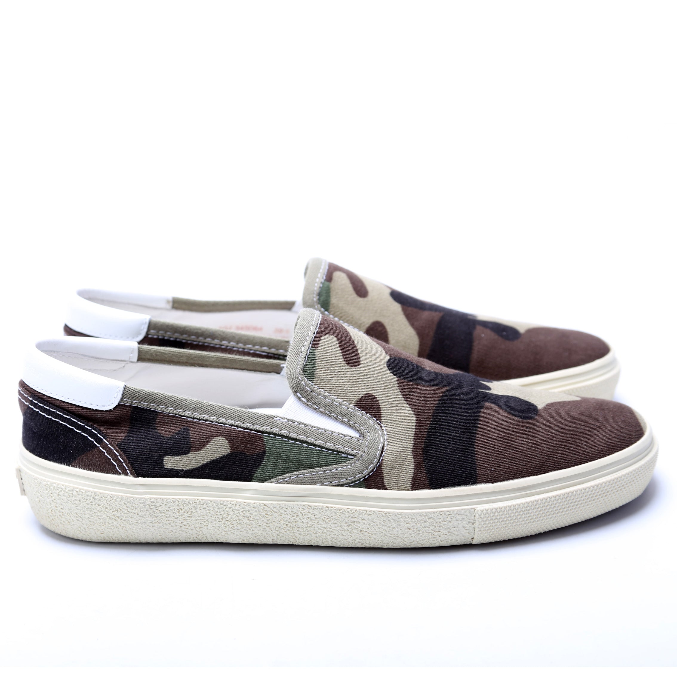 SAINT LAURENT Slip On Sneakers Size 39.5
