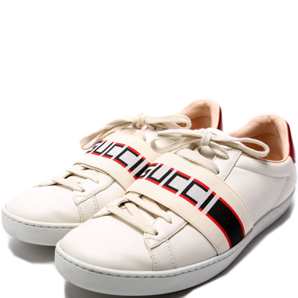 Gucci Ace Web Sneakers Size 38.5
