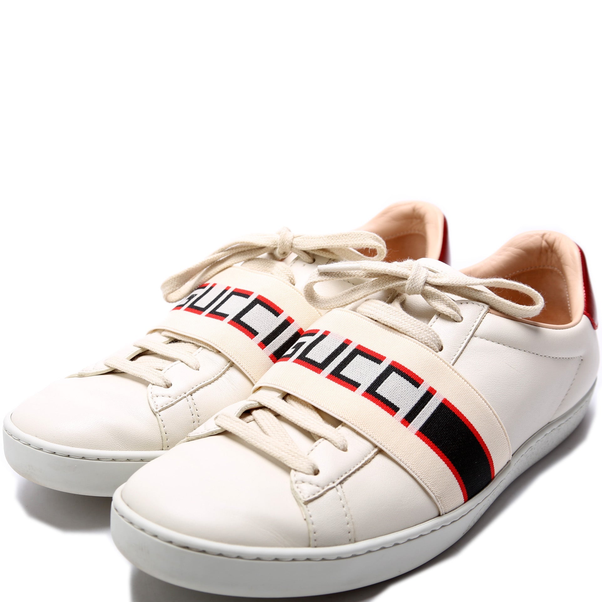 Gucci Ace Web Sneakers Size 38.5