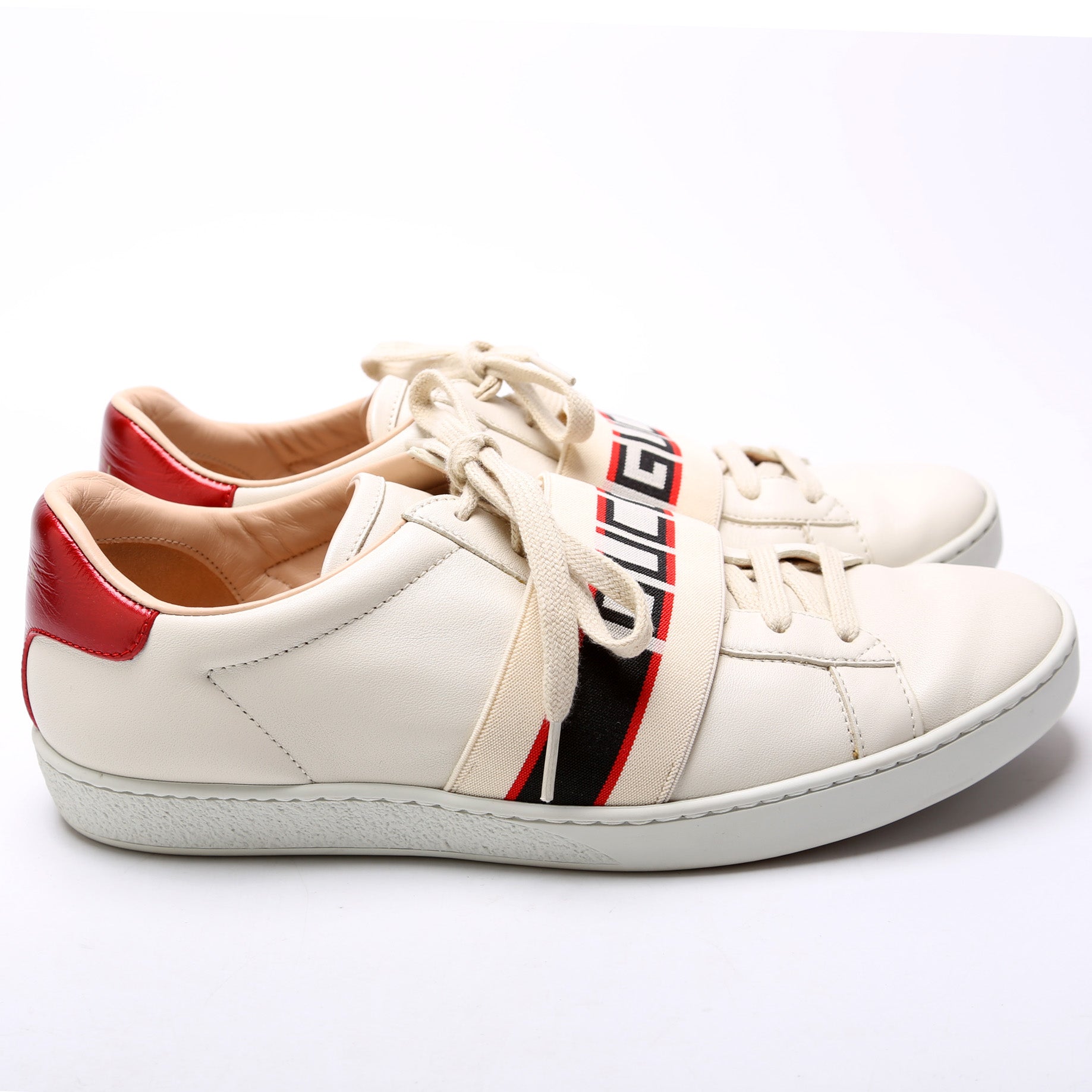 Gucci Ace Web Sneakers Size 38.5