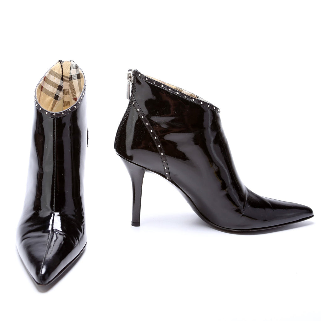 Leather Booties Size 40