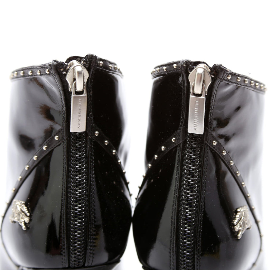 Leather Booties Size 40