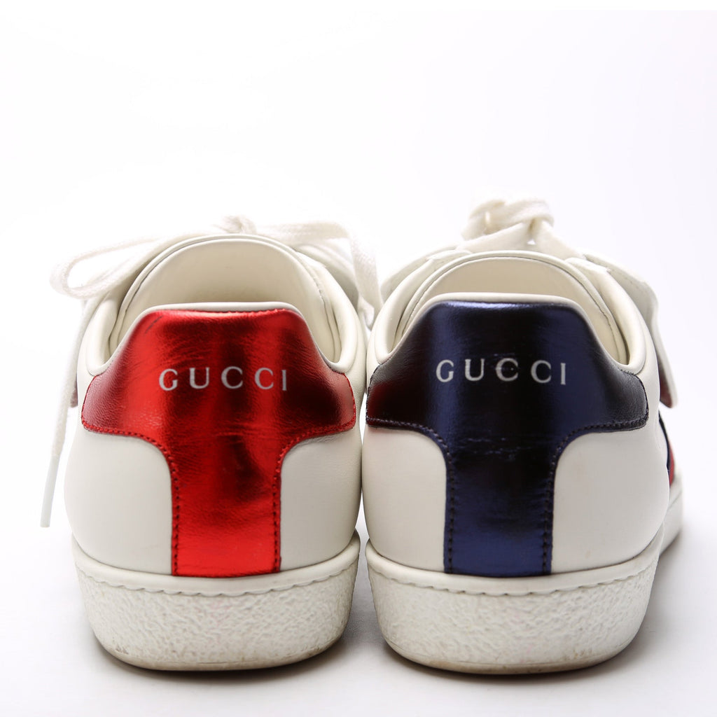 Gucci Ace Web Cat Sneakers Size 37.5