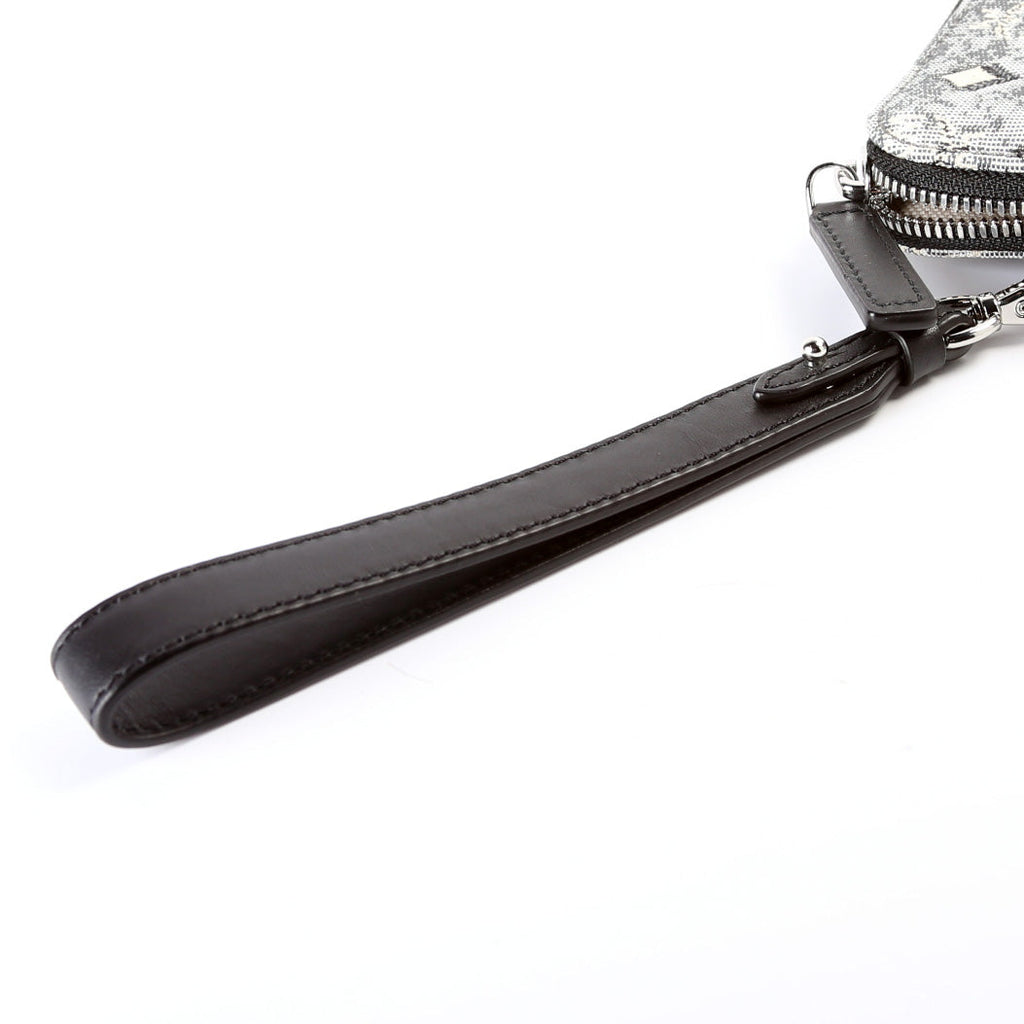 Aren Medium Wristlet Vintage Jacquard Monogram