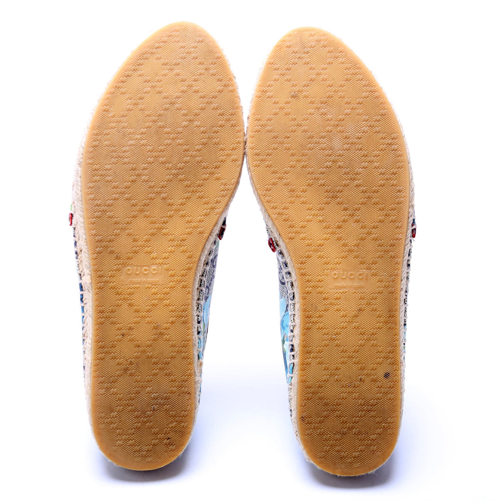 Gucci GG Blooms Espadrilles Size 37