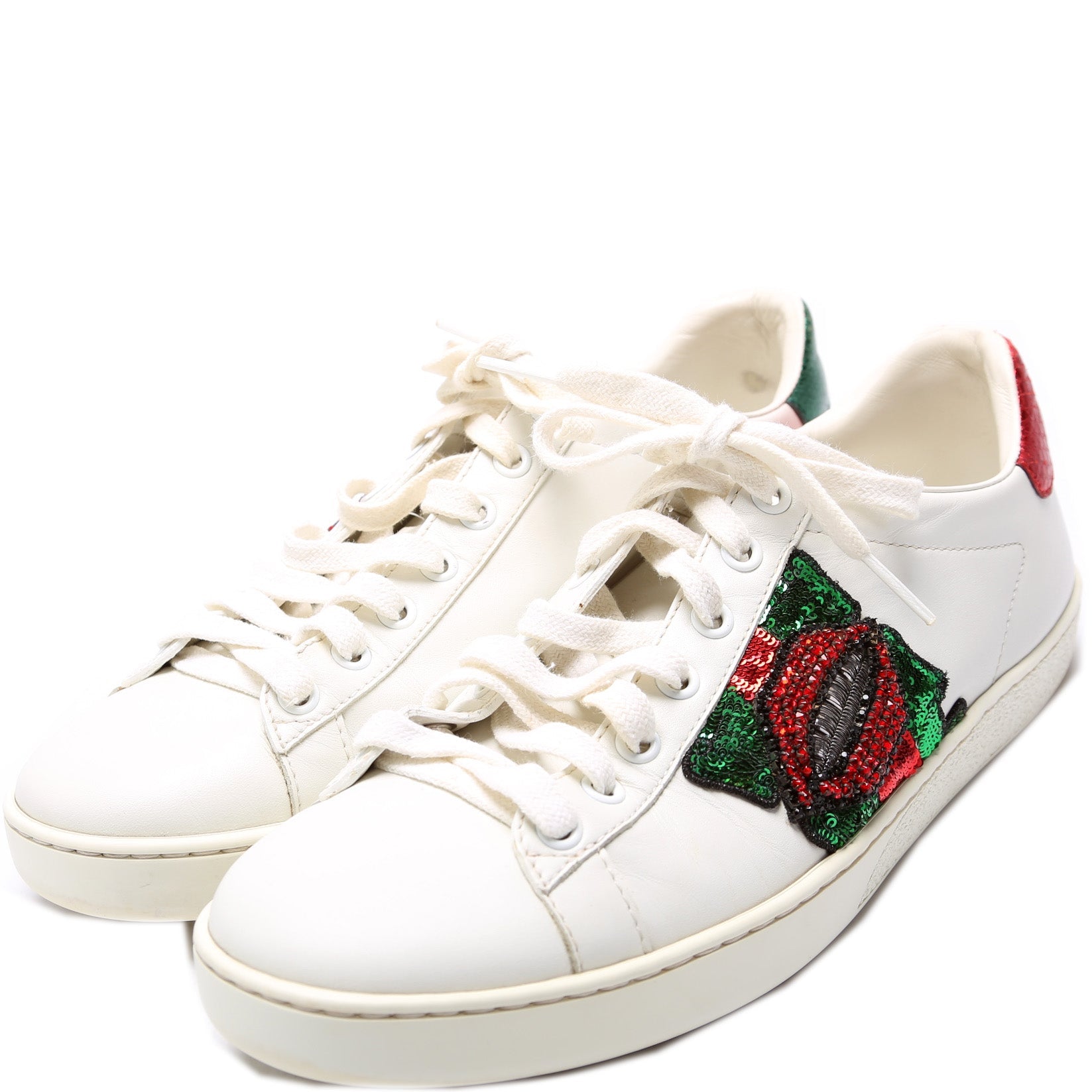 Gucci Ace Web Sneakers Size 39