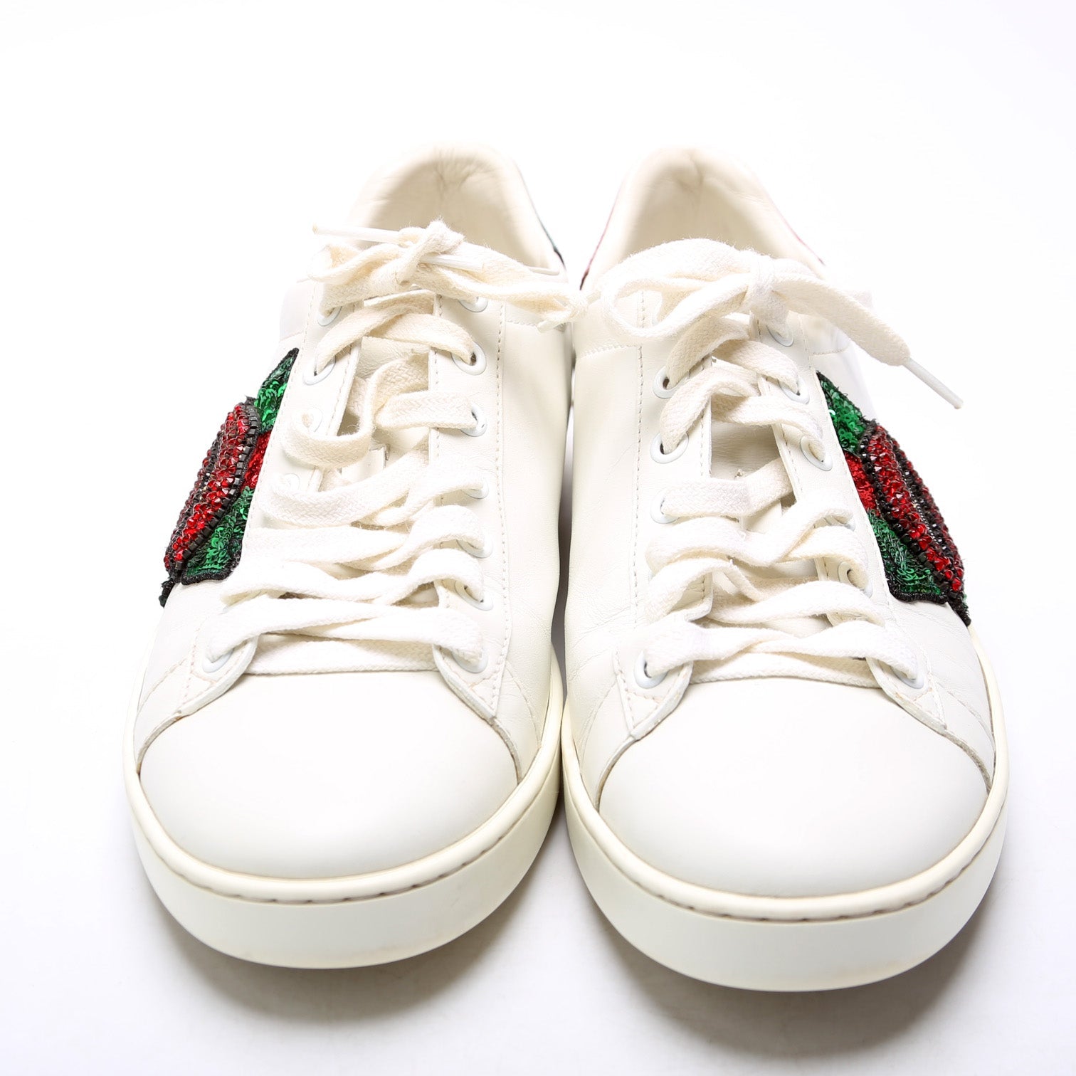 Gucci Ace Web Sneakers Size 39