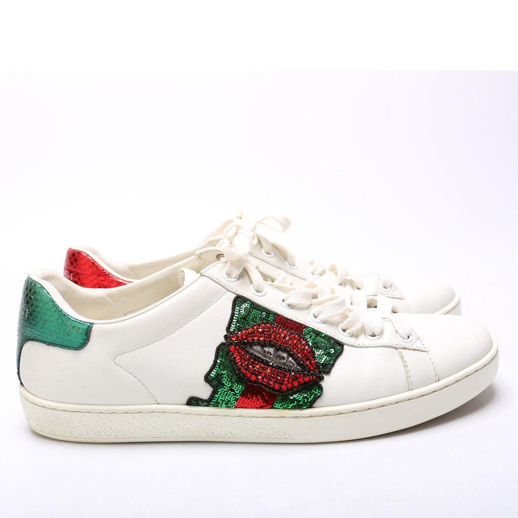 Gucci Ace Web Sneakers Size 39