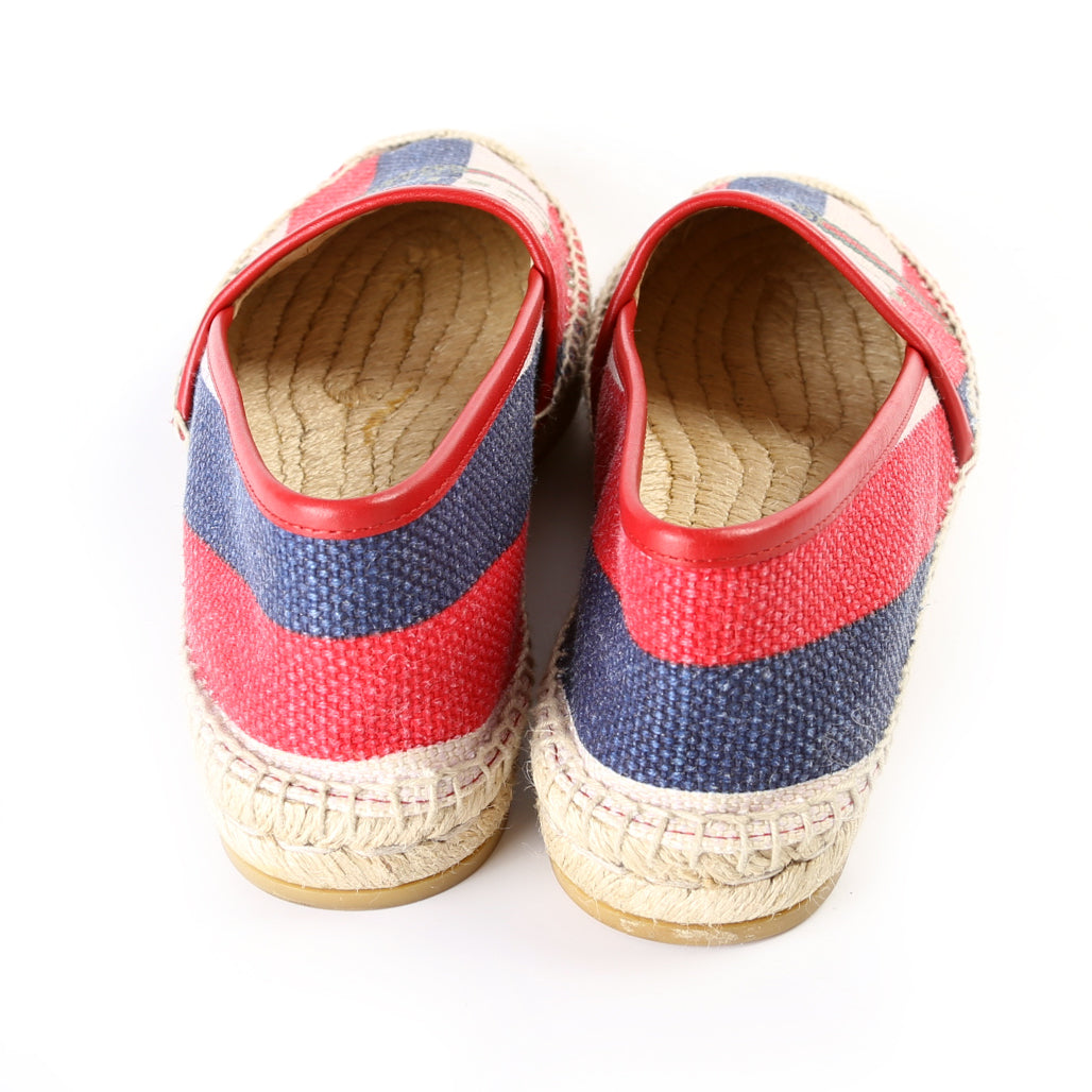 Gucci Logo Espadrilles Size 38.5