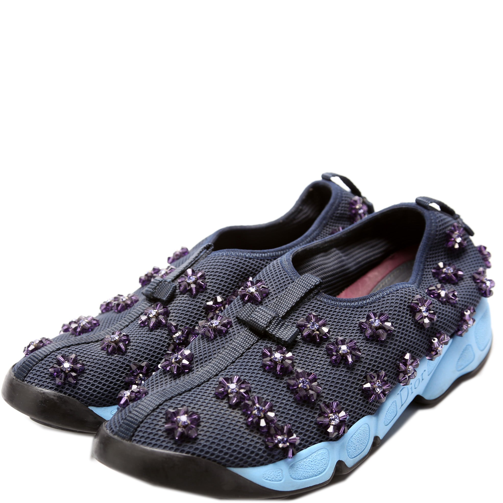 Dior Fusion Mesh Slip On Sneakers Size 39