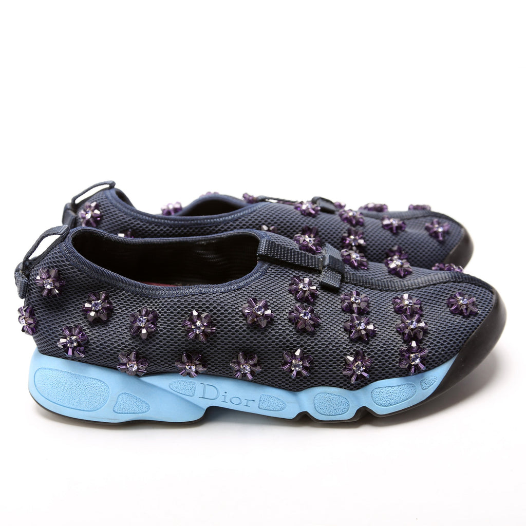 Dior Fusion Mesh Slip On Sneakers Size 39