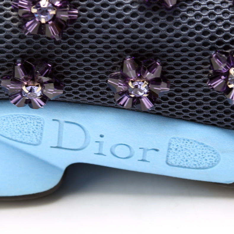Dior Fusion Mesh Slip On Sneakers Size 39