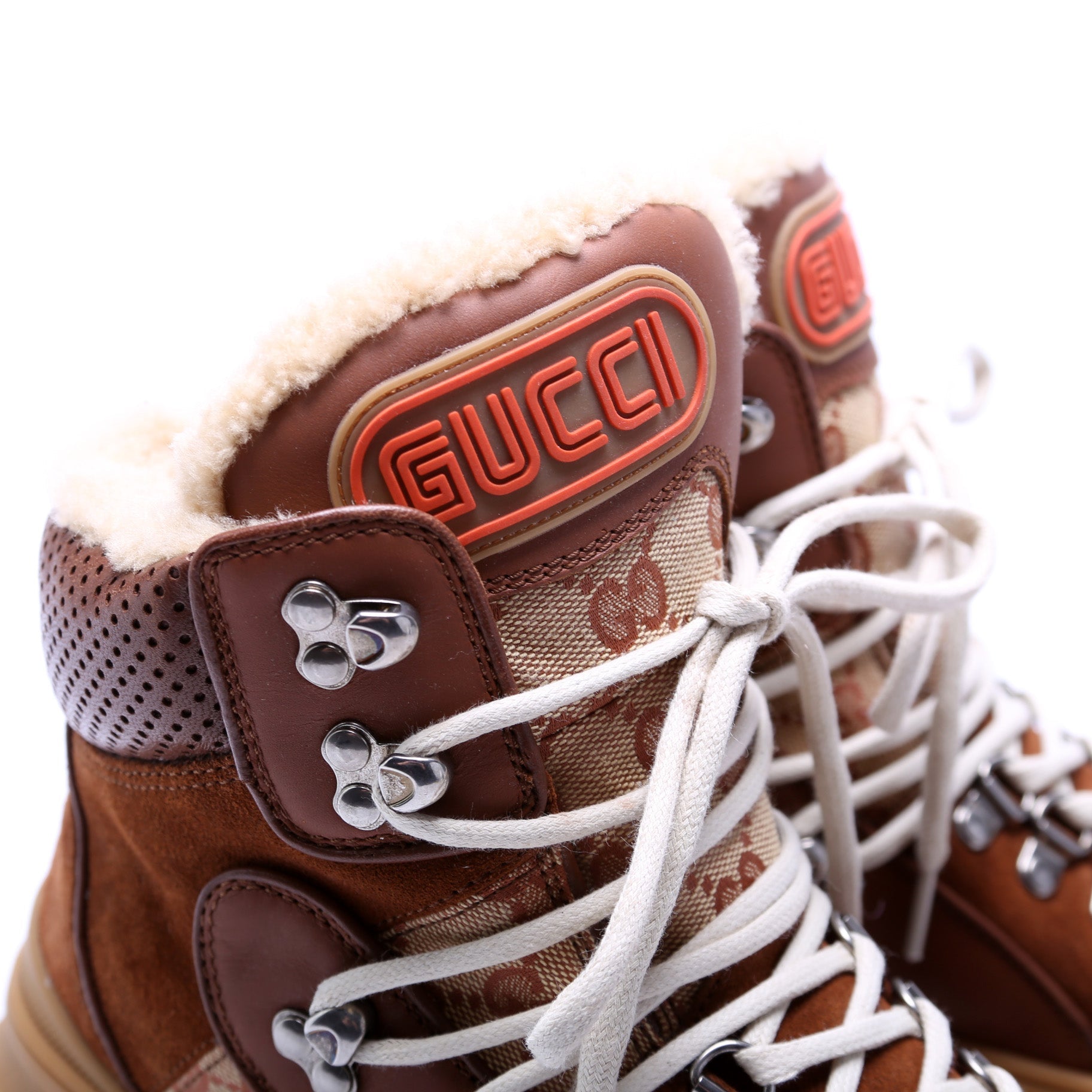 Gucci Flashtrek Hiking Boots Size 37
