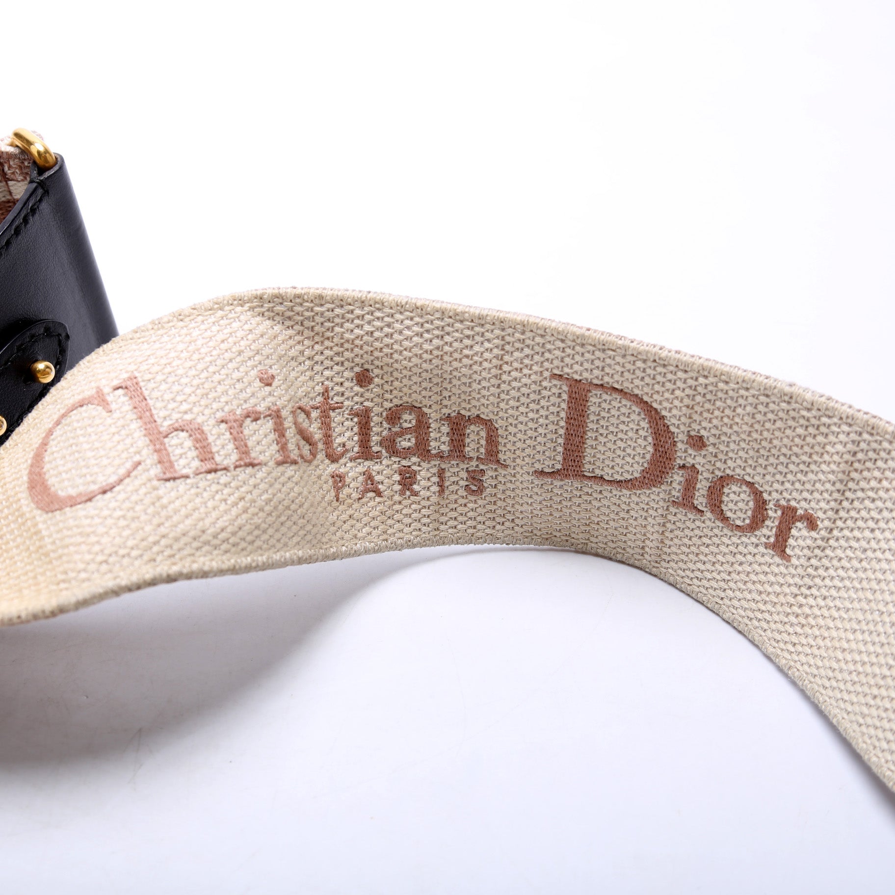 Logo Wide Non-Adjustable Strap
