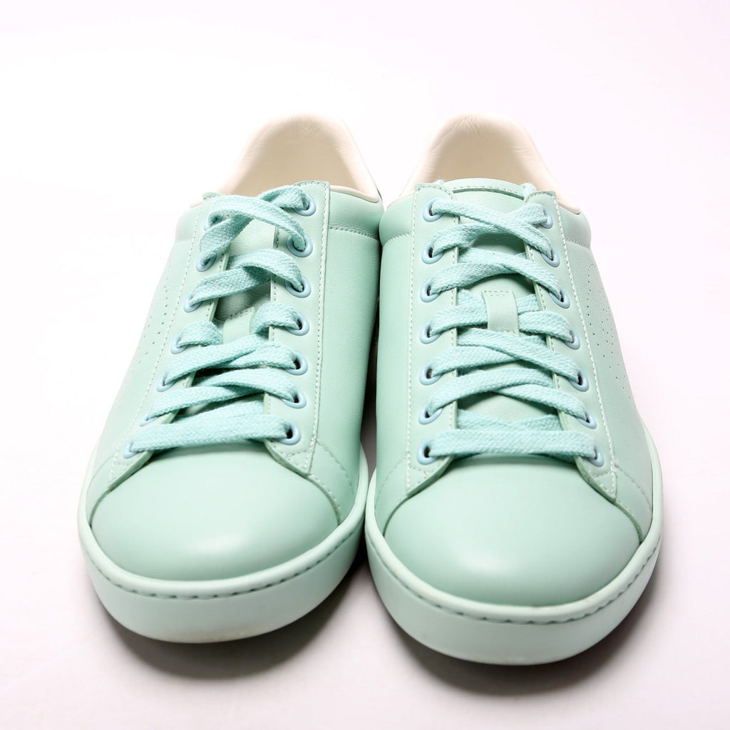 Gucci Ace Web Leather Sneakers Size 37