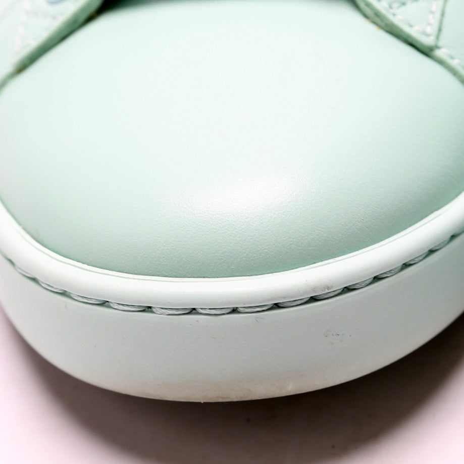 Gucci Ace Web Leather Sneakers Size 37