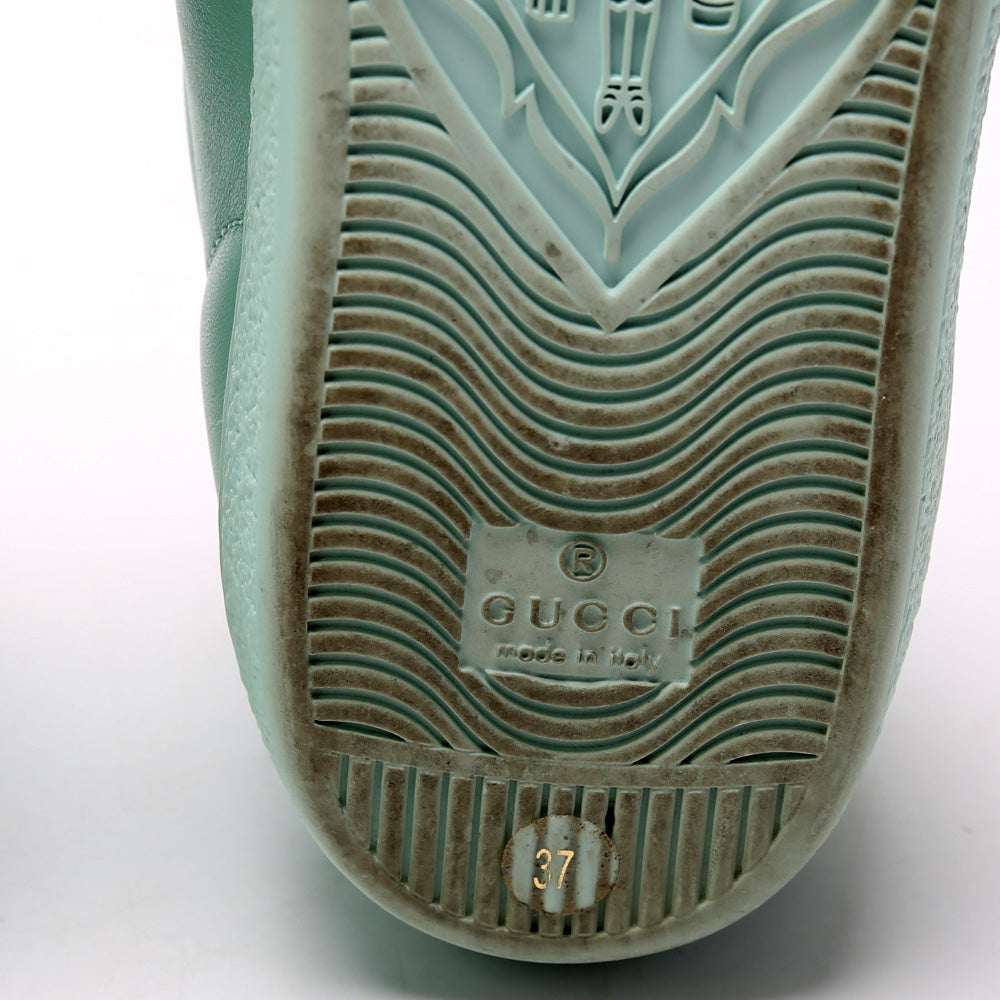 Gucci Ace Web Leather Sneakers Size 37