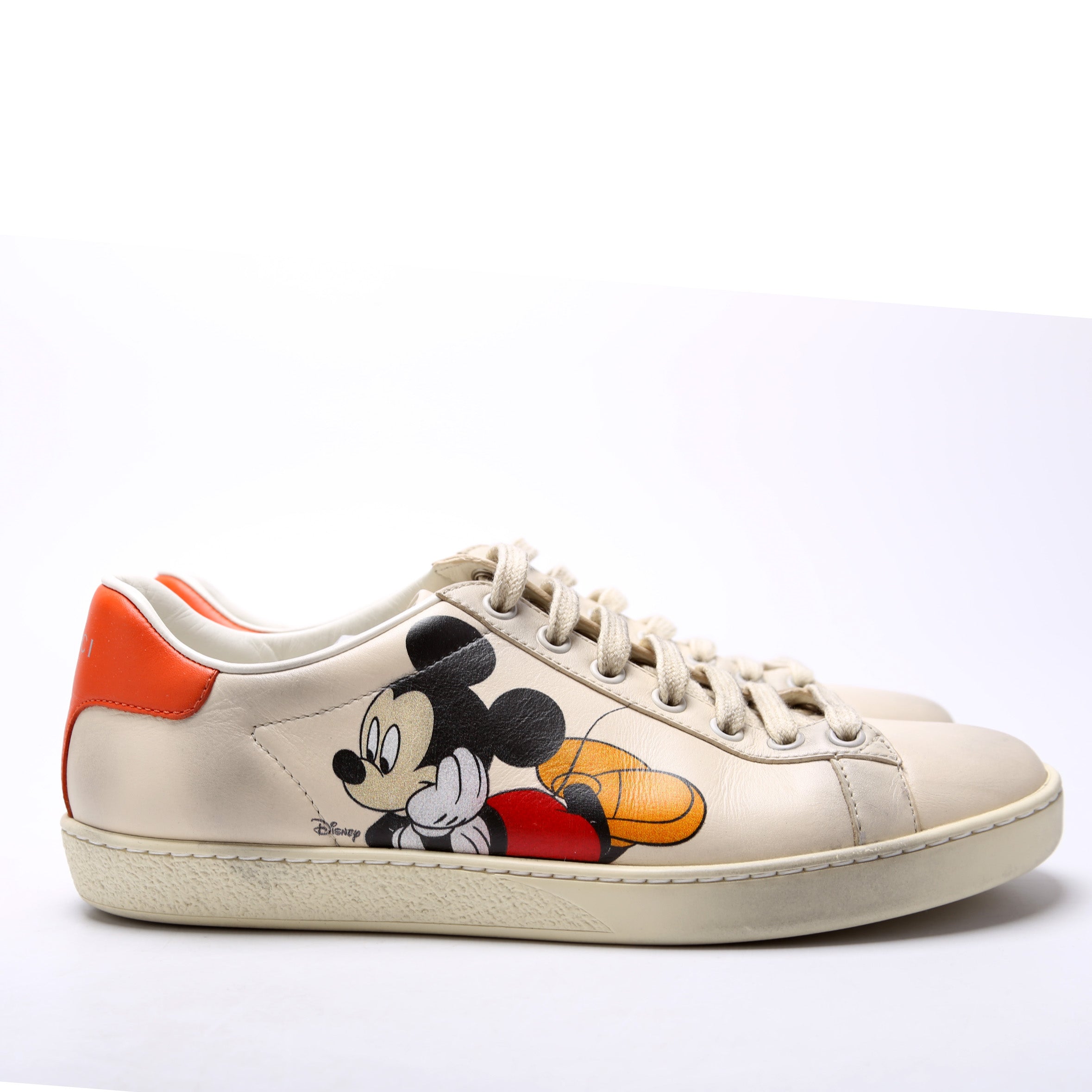 Gucci Ace Web Mickey Sneakers Size 38