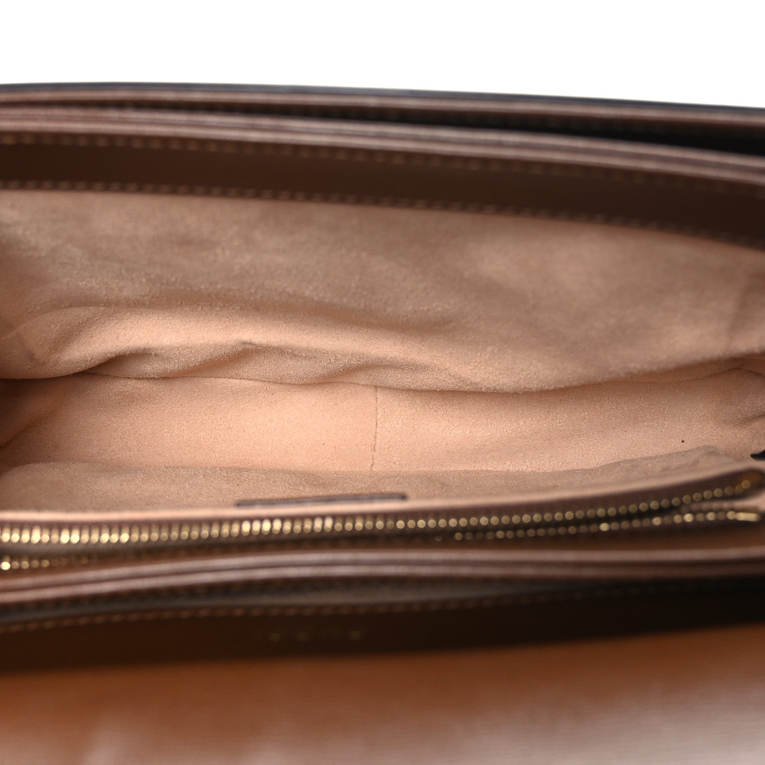 Gucci GG Supreme Monogram Horsebit 1955 Shoulder Bag Beige Brown Sugar