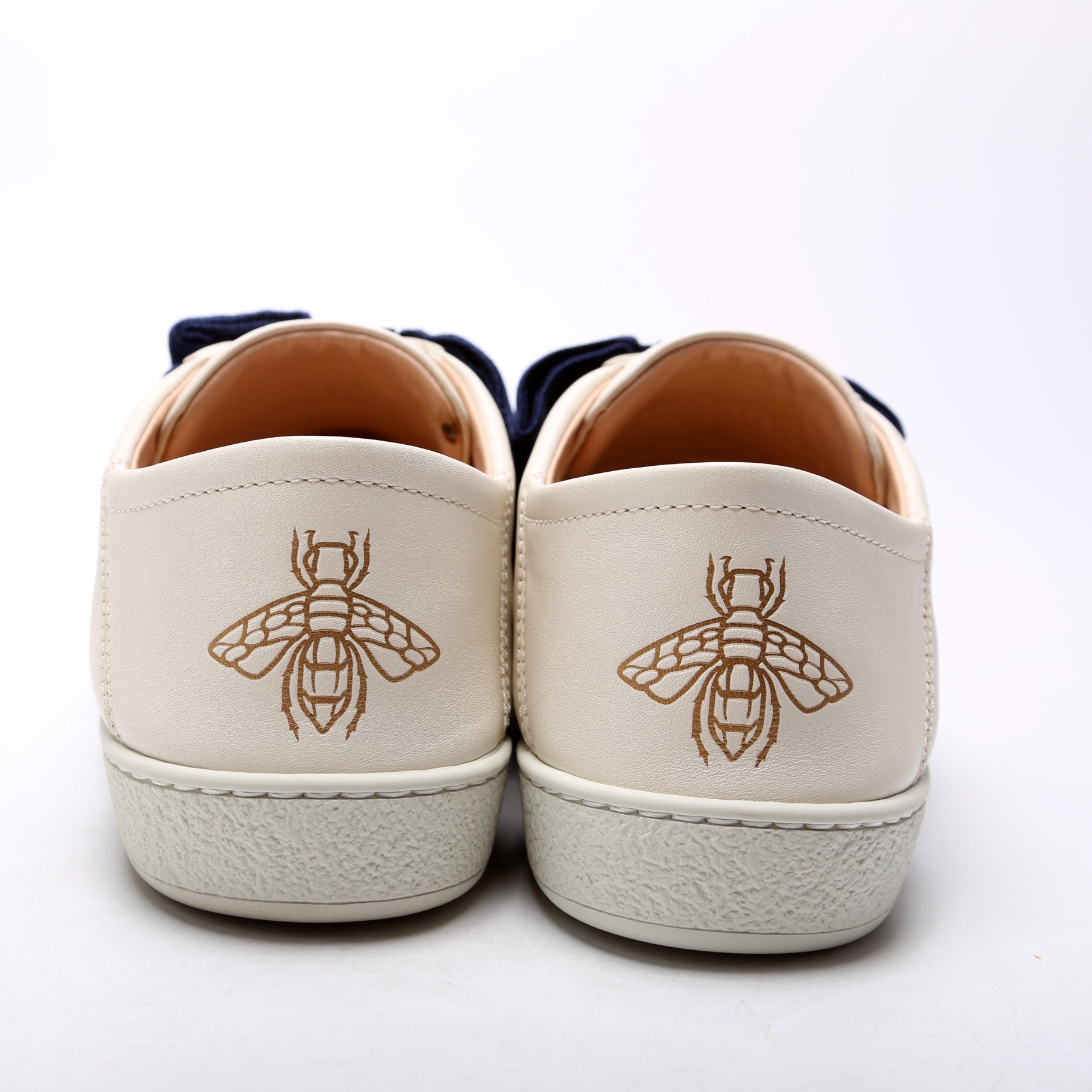 Gucci Ace Web Bow Sneakers Size 38.5