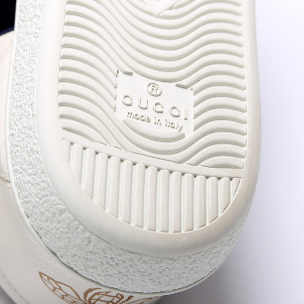 Gucci Ace Web Bow Sneakers Size 38.5