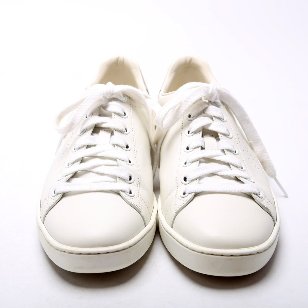 Gucci Ace Web Leather Sneakers Size 38