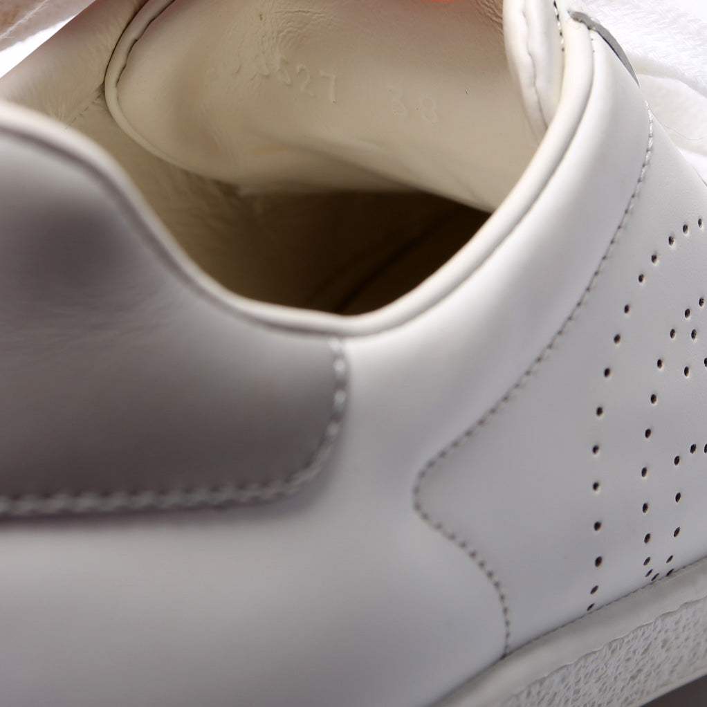 Gucci Ace Web Leather Sneakers Size 38