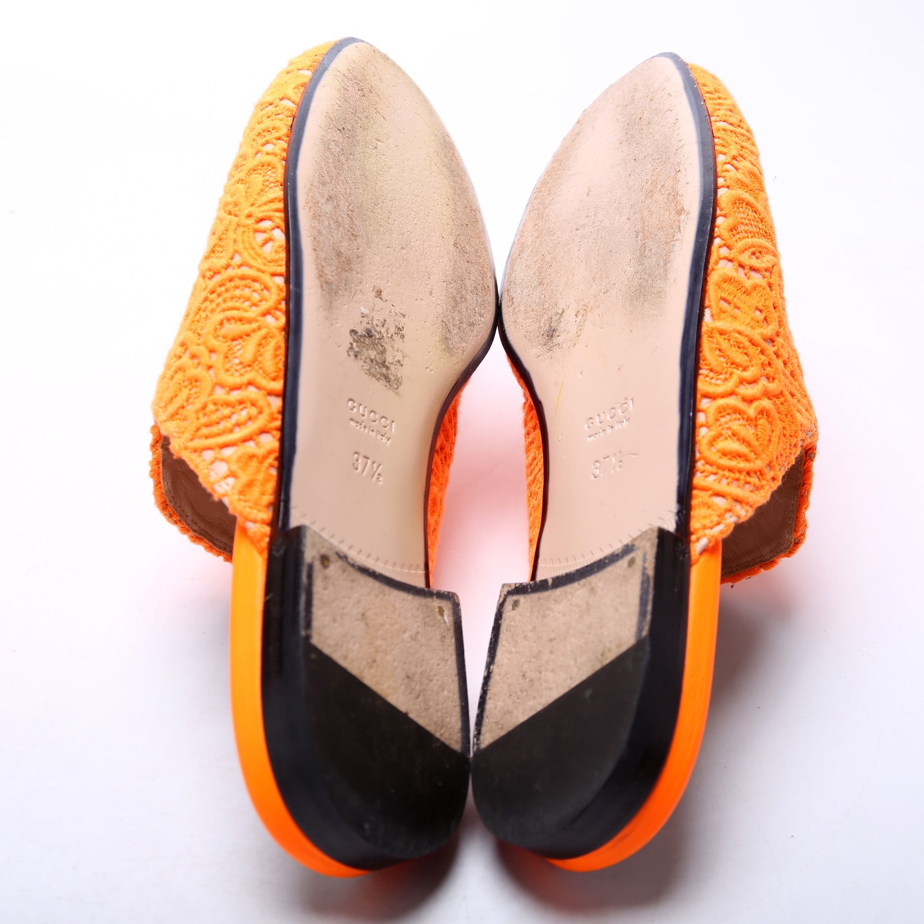 Gucci Princetown Mules Size 37.5